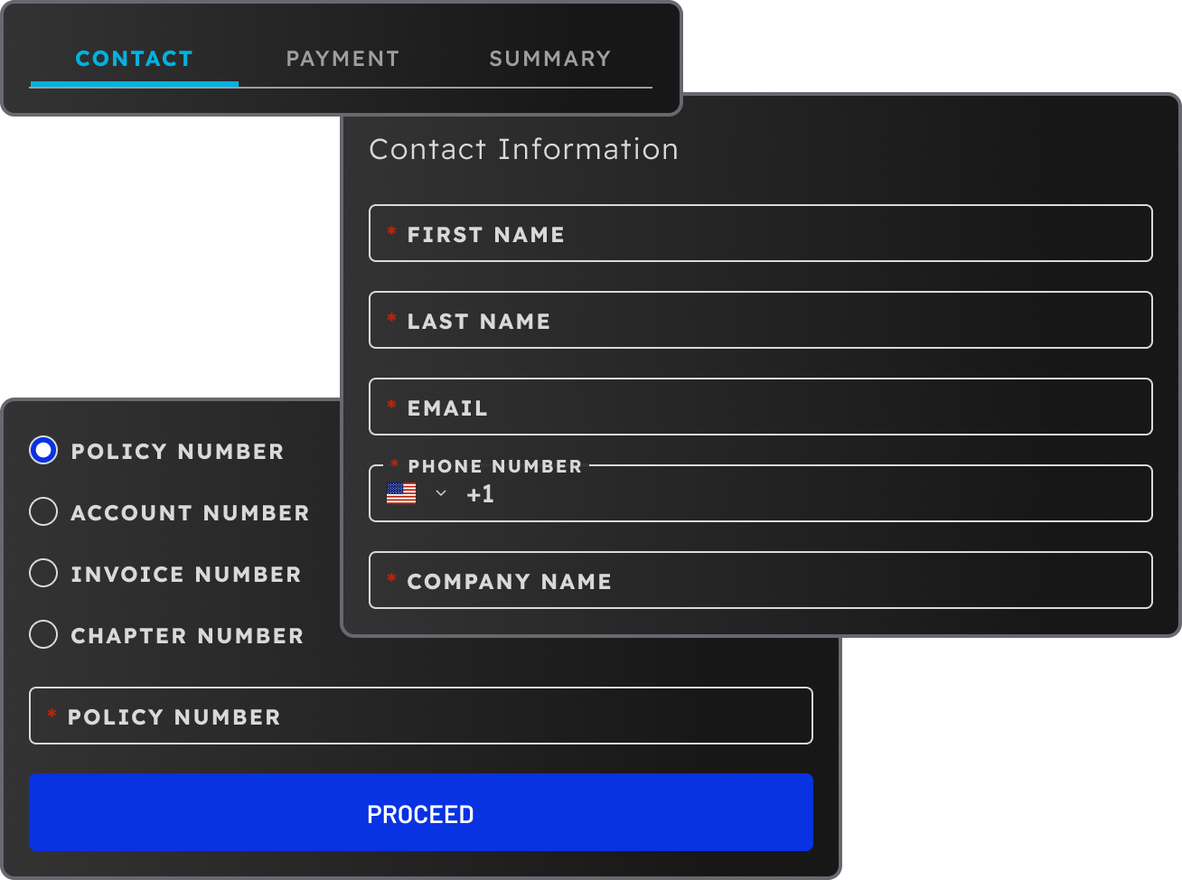 Payment Options Placeholder
