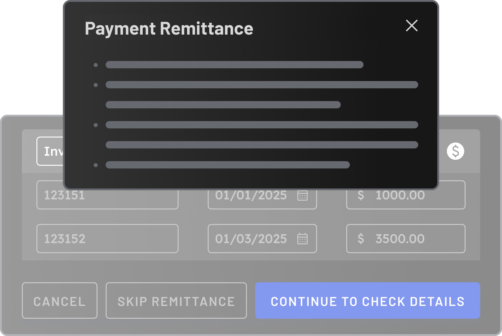 Premium Payments Placeholder
